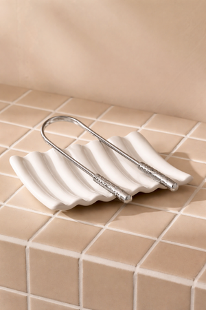 Stainless Steel Tongue Scraper (Pack of 2) - Zoral